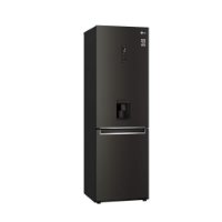 Hladnjak LG GBF61BLHMN, kombinirani, 186 cm, 233/107 l, dispenzer, energetski razred E, crni
