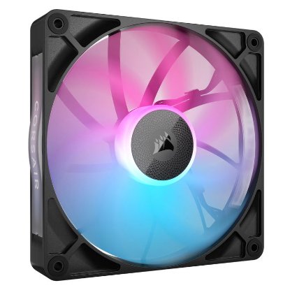 Ventilator CORSAIR iCUE LINK RX140 RGB, PWM, 140mm, 1700 okr/min, crni