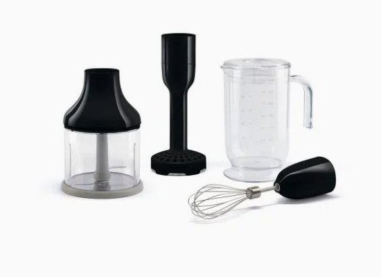 Dodatni set za štapni mikser SMEG HBAC11BL, crna