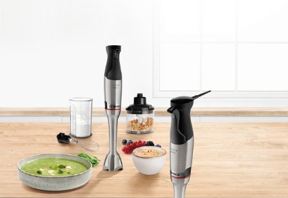 Štapni mikser BOSCH MSM6M821, 1200 W, ErgoMaster, inox-crni