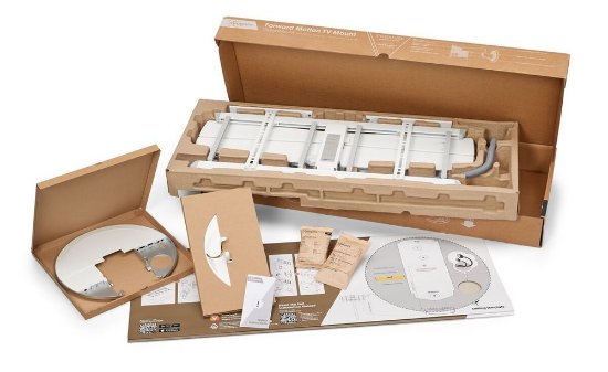 Nosač zidni za TV VOGEL'S TVM7655WH, 40"-77", pomak 120°, do 35kg, bijeli