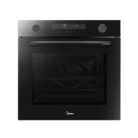 Ugradbena pećnica MIDEA 7NP30E0B, piroliza, 72 l, energetski razred A, crna