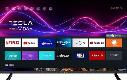 LED TV 55" TESLA 55M345BUS, Smart TV, 4K UHD, DVB-T2/C/S2, Wi-Fi, USB, HDMI, LAN, energetski razred F