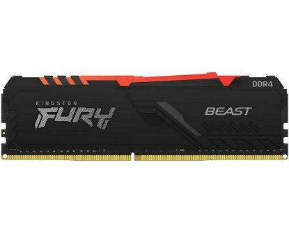 Memorija PC-25600, 16GB, KINGSTON Fury Beast KF432C16BBA/16, DDR4 3200MHz