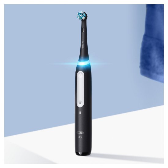 Električna četkica za zube ORAL-B iO4, Duopack, crna i bijela