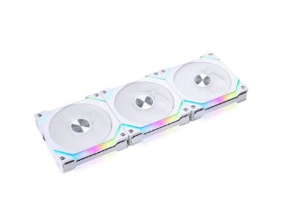 Ventilator LIAN LI Uni Fan SL120 V2 RGB PWM, 120mm, bijeli, 3 ventilatora, kontroler