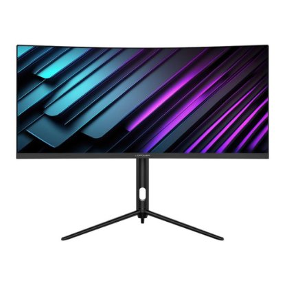 Gaming monitor 29,5" LC POWER LC-M30UWFC, WFHD, VA, 200Hz, 1ms, 250cd/m2, FreeSync, zakrivljeni, crni