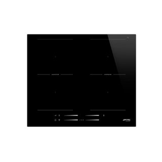 Ugradbena ploča SMEG SI2M7643D, indukcijska, 60 cm, 4 zone, staklokeramika, crna