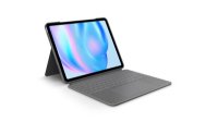 Tipkovnica LOGITECH Combo Touch, bežična, za Apple, iPad Air 11", siva