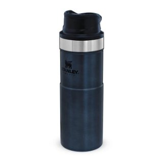 Šalica STANLEY Classic Trigger-Action Travel Mug, 0.47l, tamno plava
