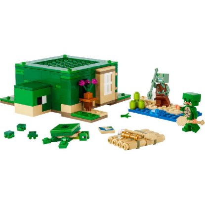 LEGO MINECRAFT Kornjačina kuća na plaži