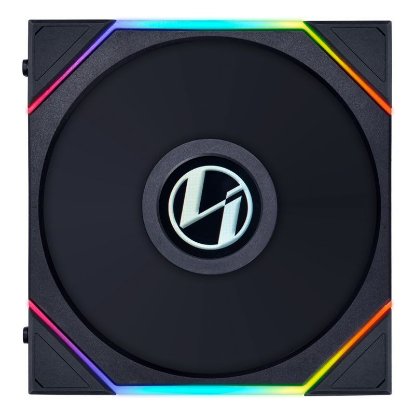 Ventilator LIAN LI Uni TL LCD, 140mm, PWM, crni