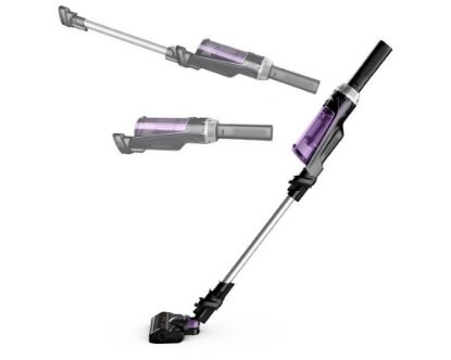 Usisavač ROWENTA RH1129WO, bežični, štapni, 14.4V, 2u1, 40 min, crno-ljubičasti