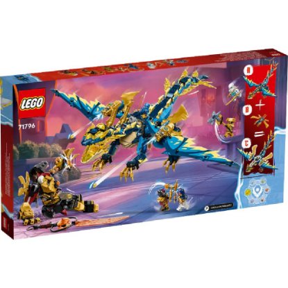 LEGO NINJAGO Elementarni zmaj protiv caričina robota