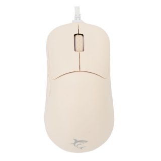 Miš WHITE SHARK Graphene, optički, 12400dpi, bež