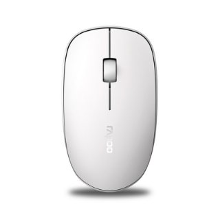 Miš RAPOO M200 Silent Multi-mode, bežični, bijeli