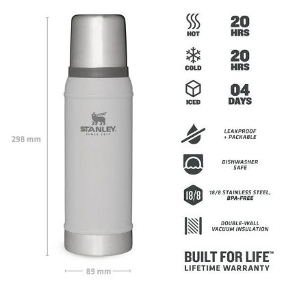 Boca STANLEY Classic Legendary Bottle, 0.75l, siva