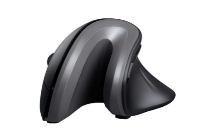 Miš TRUST Verro Ergonomic Wireless, optički, bežični, 1600dpi, crni