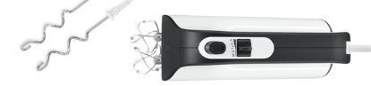 Mikser BOSCH MFQ4020, ručni, 450 W, Styline, bijeli