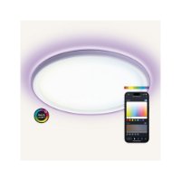 Stropna svjetiljka KSIX DUO 42 cm, 24 W, 2450 lumena, RGB-CCT, WiFi