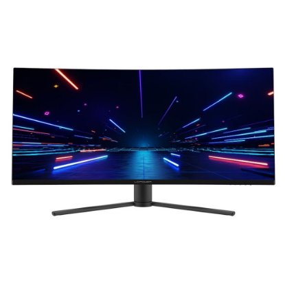Gaming monitor 34" LC POWER LC-M34-UWQHD-165-C, UWQHD, VA, 165Hz, 1ms, 350cd/m2, FreeSync, zakrivljeni, crni