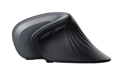 Miš TRUST Verro Ergonomic Wireless, optički, bežični, 1600dpi, crni