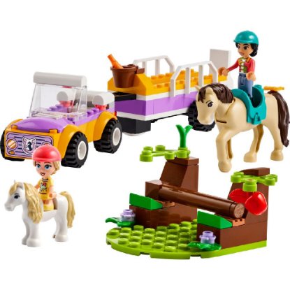 LEGO FRIENDS Prikolica za konja i ponija