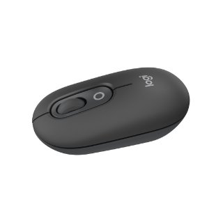 Miš LOGITECH POP, optički, bežični, USB, BT, 1000dpi, sivi