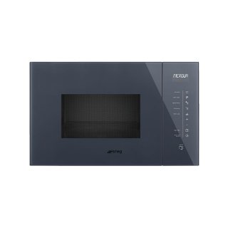 Ugradbena mikrovalna pećnica SMEG FMI125G, 900W, 25 l, grill, siva