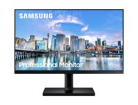 Monitor 24" SAMSUNG LF24T450FQRXEN, FHD, IPS, 75Hz, 250cd/m2, 1.000:1, pivot, crni