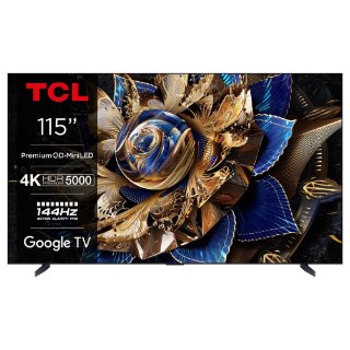 Mini-LED TV 115" TCL 115X955 MAX, Google TV, 4K UHD, 144Hz, DVB-T2/C/S2, HDMI, Wi-Fi, BT, USB, LAN - energetski razred G