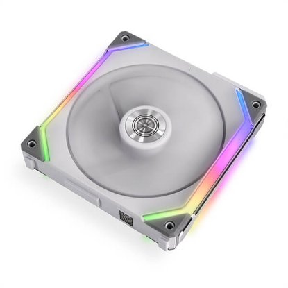 Ventilator LIAN LI Uni SL140 RGB, 140mm PWM, bijeli, 2 komada