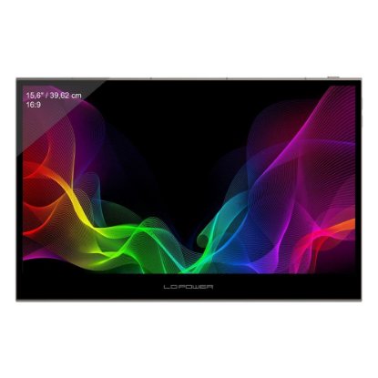 Premium monitor 15.6" LC POWER LC-M16-4K-UHD-P-OLED, 4K UHD, OLED, 60Hz, 1ms, 440cd/m2, zvučnici, prijenosni, crni