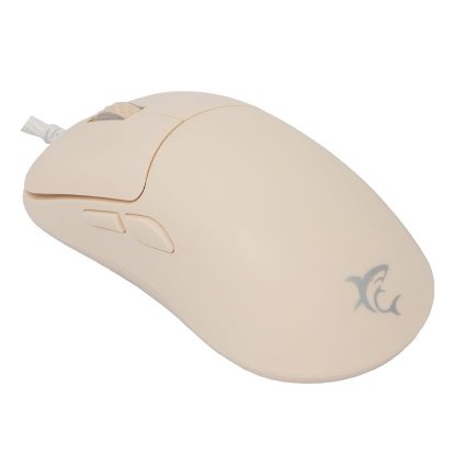 Miš WHITE SHARK Graphene, optički, 12400dpi, bež