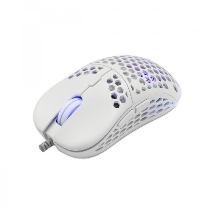 Miš WHITE SHARK Naginata Premium Line, RGB, optički, 16000dpi, USB, bijeli