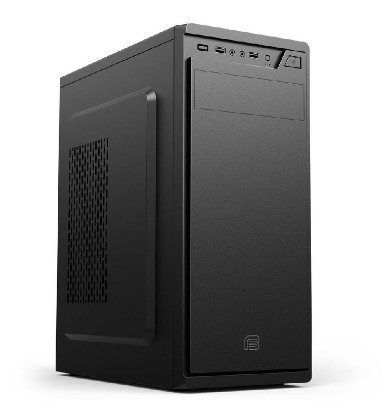 Računalo LINKS Office O110AW / Ryzen 5 5500GT, 8GB DDR4, 1TB SSD NVMe, AMD Radeon Graphics, DVDRW, WiFi, Windows 11, crno
