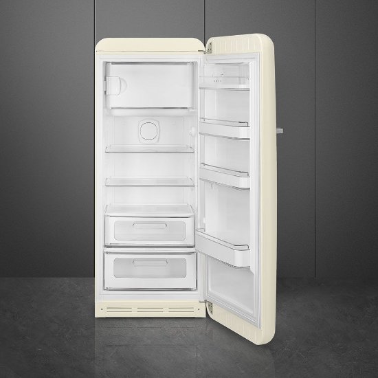 Hladnjak SMEG FAB28RCR5, retro, kombinirani, 172 cm, 244/26 l, energetski razred D, krem
