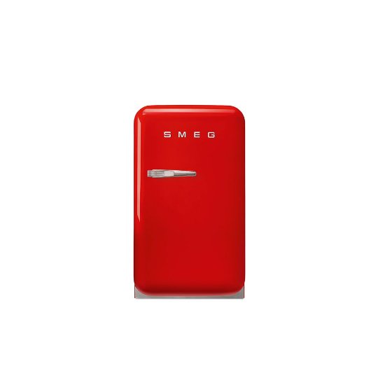 Hladnjak SMEG FAB5RRD5, retro, 73 cm, 34 l, energetski razred D, crveni