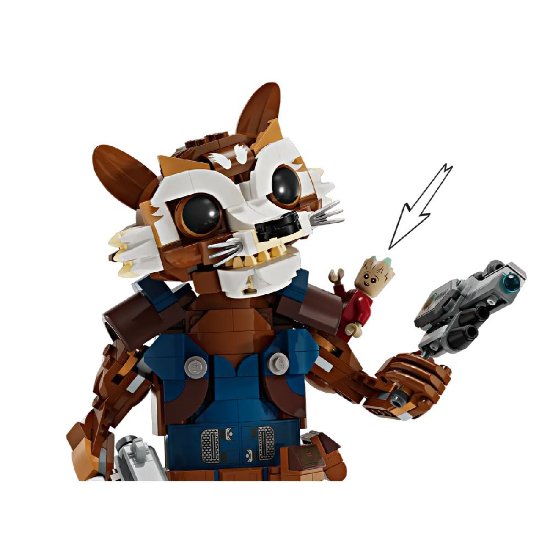 LEGO SUPER HEROES Rocket i mali Groot