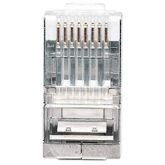 STP konektor INTELLINET CAT5e, RJ45, modularni, trostruki zupčasti terminal - 100 komada