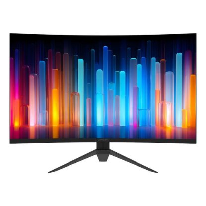 Gaming monitor 31.5" LC POWER LC-M32-QHD-165-C-V2, QHD, VA, 165Hz, 1ms, 300cd/m2, FreeSync, zakrivljeni, crni