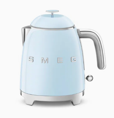 Kuhalo za vodu SMEG KLF05PBEU, 1400 W, 0,8 l, pastelno plava