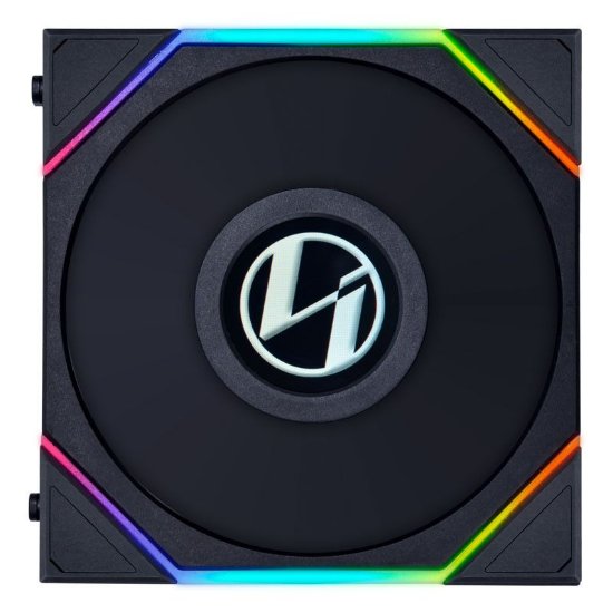 Ventilator LIAN LI Uni TL LCD, 120mm, PWM, crni