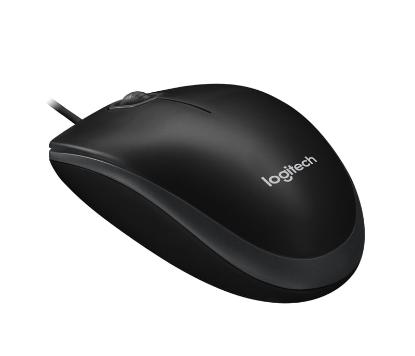 Miš LOGITECH B100, OEM, optički, crni, USB
