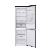 Hladnjak LG GBF61BLHMN, kombinirani, 186 cm, 233/107 l, dispenzer, energetski razred E, crni