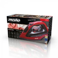 Glačalo MESKO MS5031, parno, 2400 W, 400 ml, 40 g/min, crveno