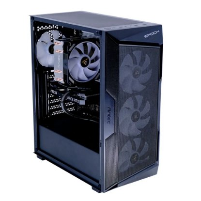Računalo EPOCH Antares / Core i5 14400F, 16GB DDR5, 1TB SSD NVMe, nVidia GeForce RTX 4060 Ti 16GB, WiFi, Windows 11, crno