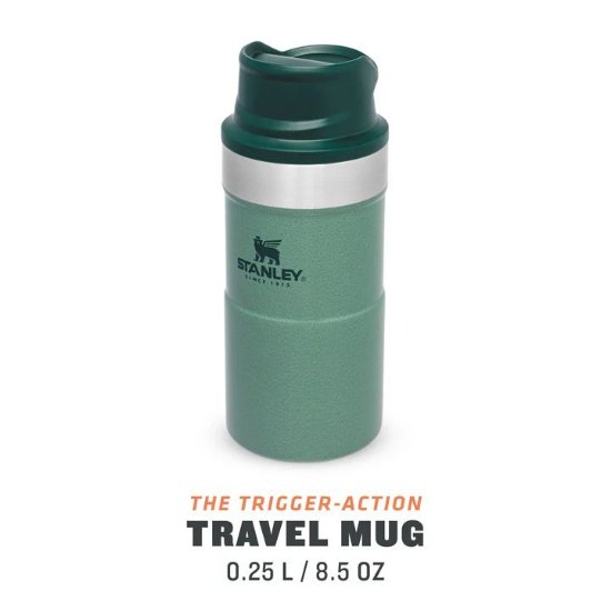 Šalica STANLEY Classic Trigger-Action Travel Mug, 0.25l, zelena