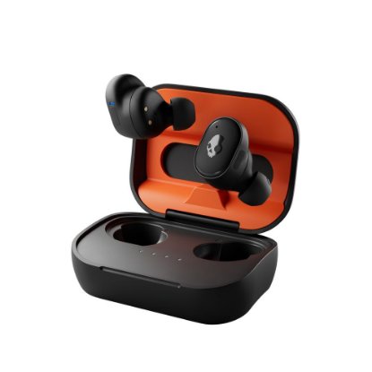 Slušalice SKULLCANDY GRIND FUEL TRUE WIRELESS IN-EAR, bežične, BT, in-ear, mikrofon, crno-narančaste