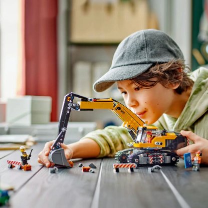 LEGO CITY Žuti građevinski bager